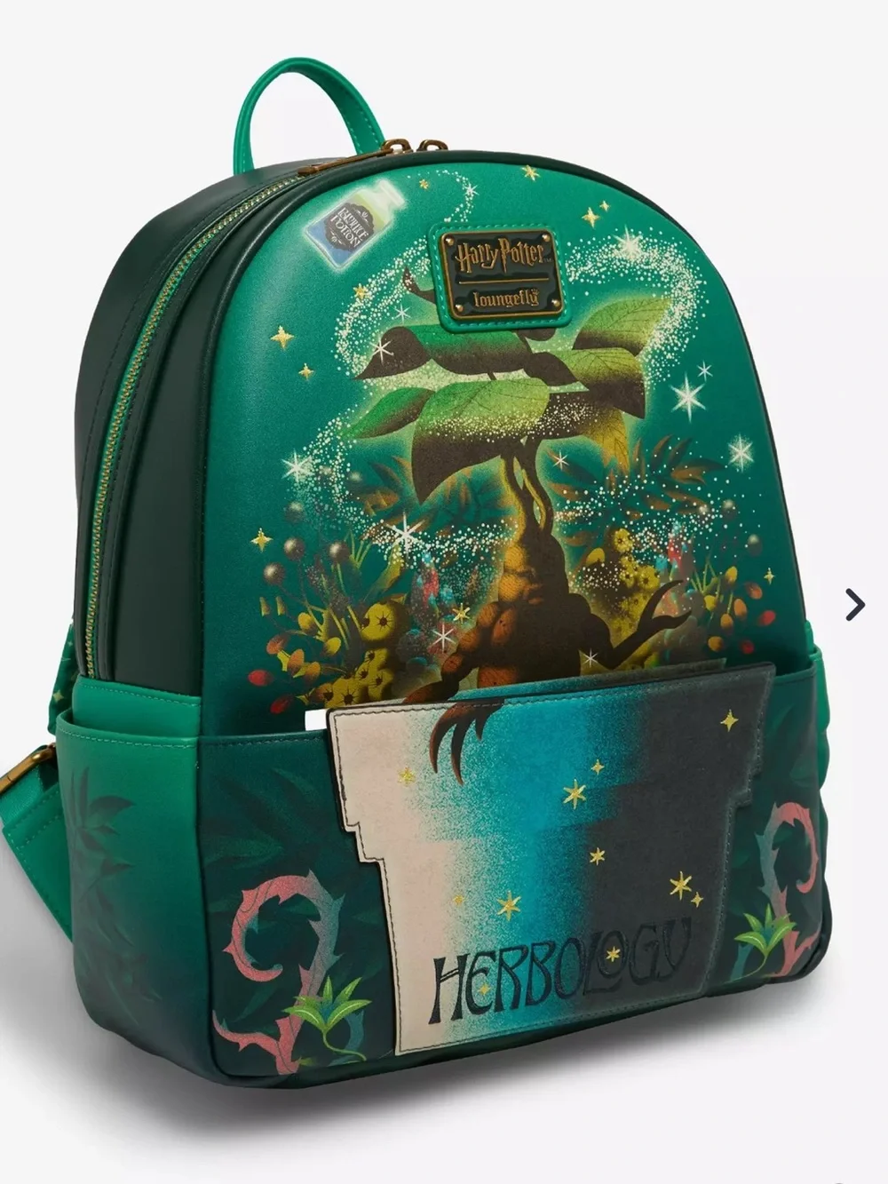 Loungefly Harry Potter Herbology Mandrake Mini Backpack Boxlunch Exclusive New!